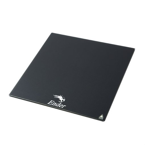 Imagen de Cama Creality Vidrio Carborundum 320x310x4mm
