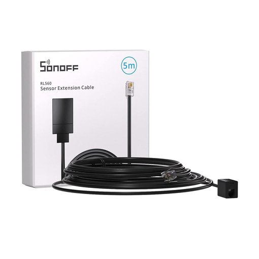 Imagen de Sonoff RL560 Cable Extensión Sensores 5m RJ11