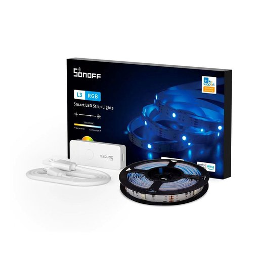 Imagen de Sonoff L3 Cinta LED RGB 5m Inteligente WiFi y BT