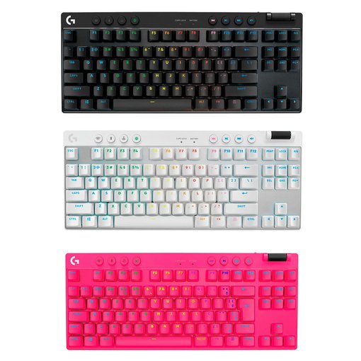Imagen de Teclado Inalámbrico Gamer Logitech Pro X TKL Lighstpeed RGB en Inglés
