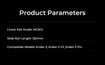 Imagen de Guía Lineal para Eje X para Creality Ender 3