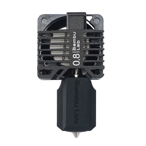 Imagen de Hotend Compl. con Boquilla Acero Endurecido 0.8mm Bambu X1