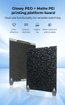 Imagen de Cama Creality Doble Faz Glossy PEO + Matte PEI 310*315mm