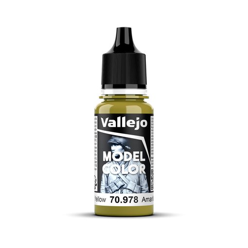 Imagen de Pintura Vallejo Model Color Amarillo Camuflaje 70.978 18 ml