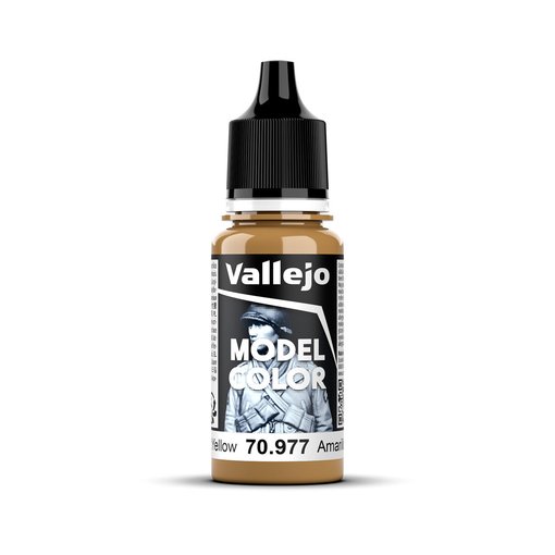 Imagen de Vallejo Pintura Model Color Amarillo Desierto 18 ml.