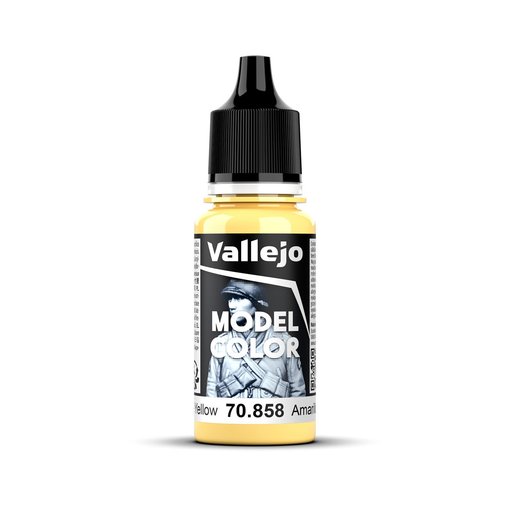Imagen de Vallejo Pintura Model Color Amarillo Hielo 18 ml.