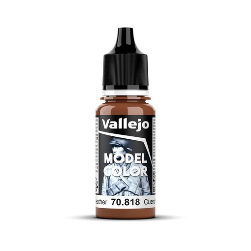 Imagen de Vallejo Pintura Model Color Cuero Rojo 18 ml.