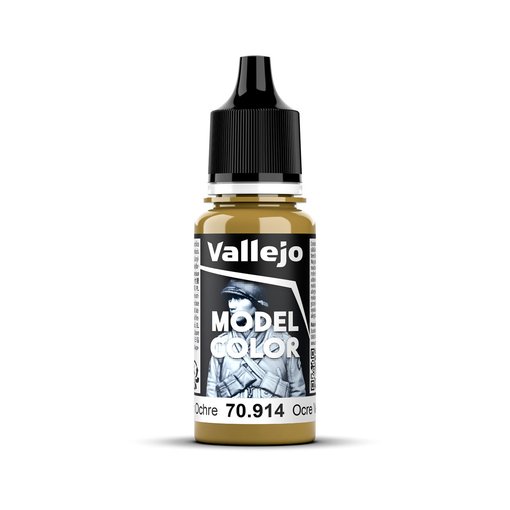 Imagen de Vallejo Pintura Model Color Ocre Verde 18 ml.