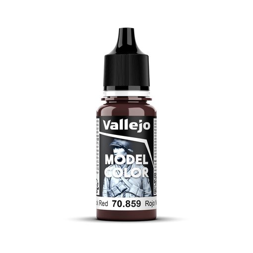 Imagen de Vallejo Pintura Model Color Rojo Negro 18 ml.