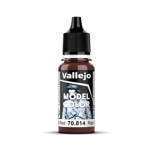 Imagen de Vallejo Pintura Model Color Rojo Tostado 18 ml.