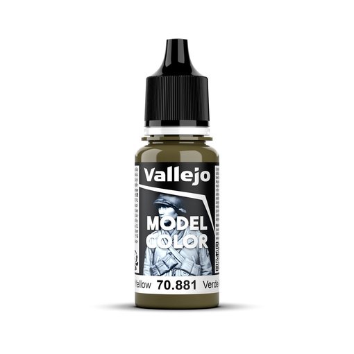 Imagen de Vallejo Pintura Model Color Verde Amarillo 18 ml.