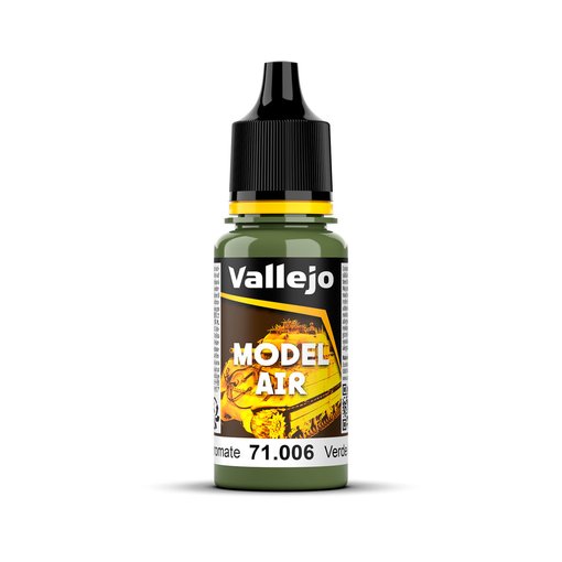 Imagen de Vallejo Pintura Model Air Verde Claro Cromo 17 ml.