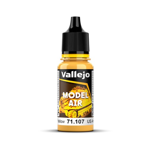 Imagen de Vallejo Pintura Model Air US Amarillo Interior 17 ml.