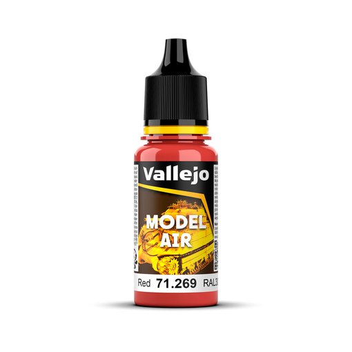 Imagen de Vallejo Pintura Model Air RAL3000 Rot 17 ml.