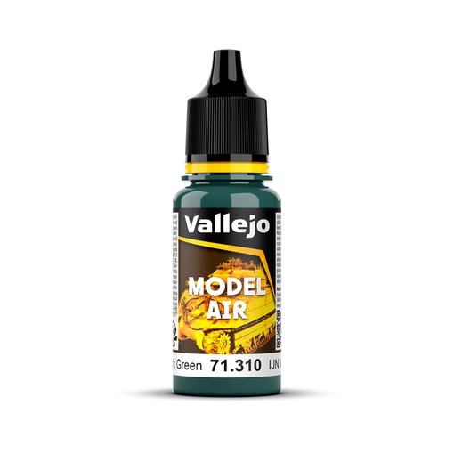 Imagen de Vallejo Pintura Model Air IJN Verde Oscuro Intenso 17 ml.