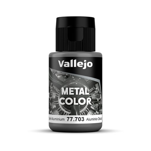 Imagen de Vallejo Pintura Metal Color Aluminio Oscuro 32 ml