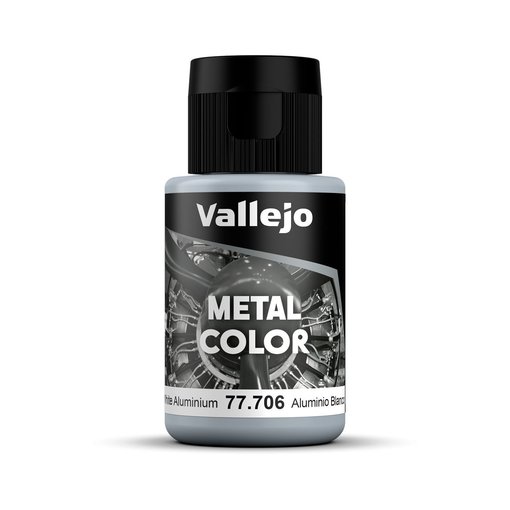 Imagen de Vallejo Pintura Metal Color Aluminio Blanco 32 ml