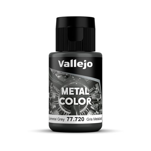 Imagen de Vallejo Pintura Metal Color Gris Metalizado 32 ml