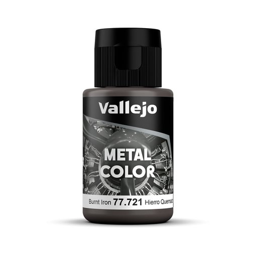Imagen de Vallejo Pintura Metal Color Hierro Quemado 32 ml