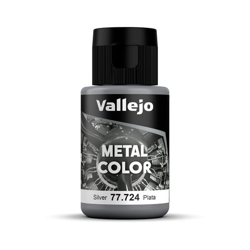 Imagen de Vallejo Pintura Metal Color Plata 32 ml