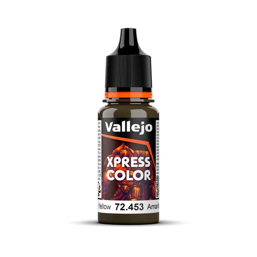 Imagen de Vallejo Pintura Xpress Color Amarillo Militar 18 ml