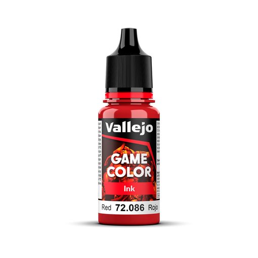 Imagen de Vallejo Pintura Game Color Ink Rojo 18 ml