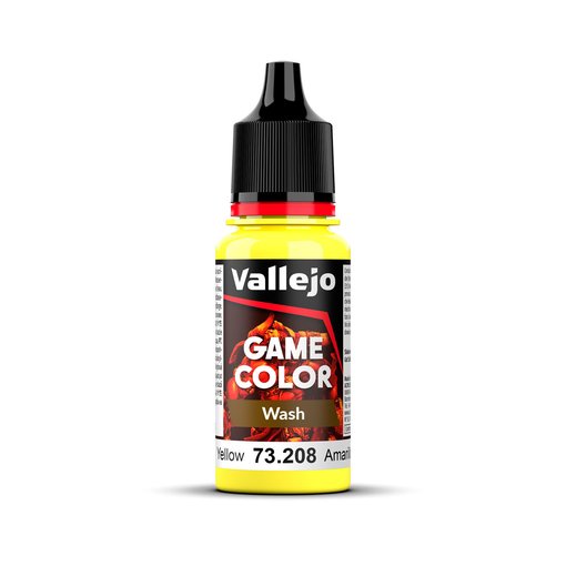 Imagen de Vallejo Pintura Game Color Wash Amarillo 18 ml