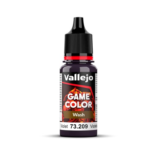 Imagen de Vallejo Pintura Game Color Wash Violeta 18 ml