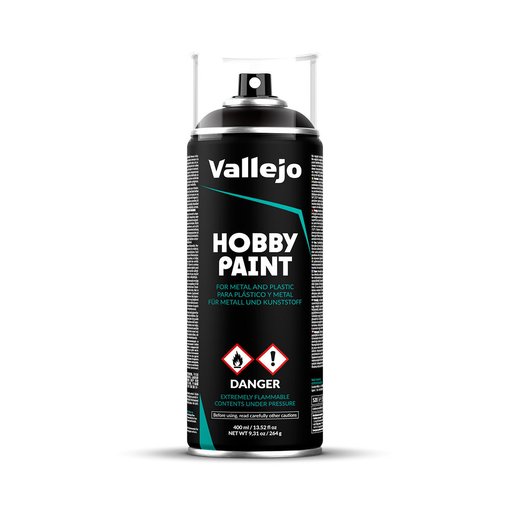 Imagen de Vallejo Aerosol Imprimación Negro 400 ml