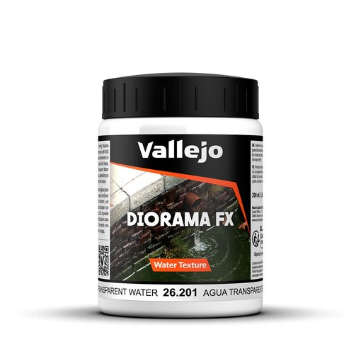 Imagen de Agua Transparente Vallejo Diorama FX 26.201 200 ml