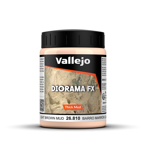Imagen de Vallejo Diorama Effects Barro Claro Denso 200 ml