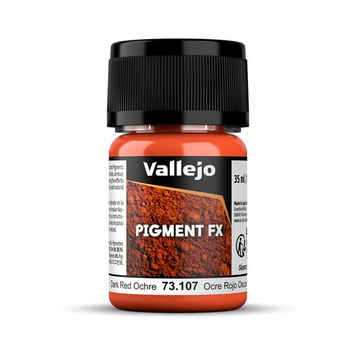 Imagen de Vallejo Pigments FX Ocre Rojo Oscuro 35 ml