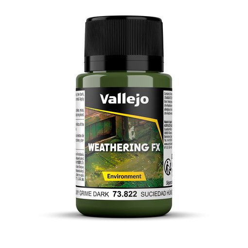 Imagen de Vallejo Weathering FX Suciedad Húmeda Oscura 40 ml