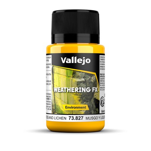 Imagen de Weathering FX Vallejo Musgo y Liquen 73.827 40 ml
