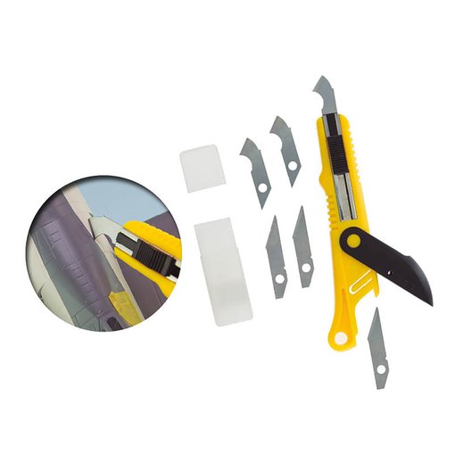 Imagen de Cúter grabador Vallejo T06012 para plástico + 5 cuchillas