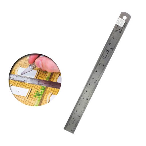 Imagen de Regla de Acero Inoxidable Vallejo 150 mm T15003
