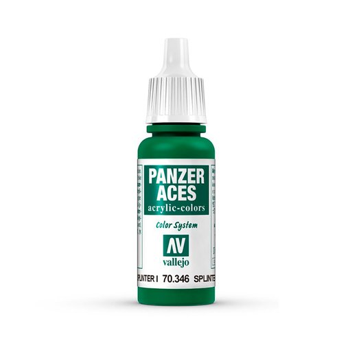 Imagen de Vallejo Pintura Panzer Aces Manchas Splinter I 17ml
