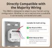 Imagen de Sonoff Switchman ZBM5 Interruptor de Pared Zigbee 1 Botón