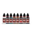 Imagen de Vallejo Pinturas Effects Set Non Metallic Metal (8 x 18 ml)