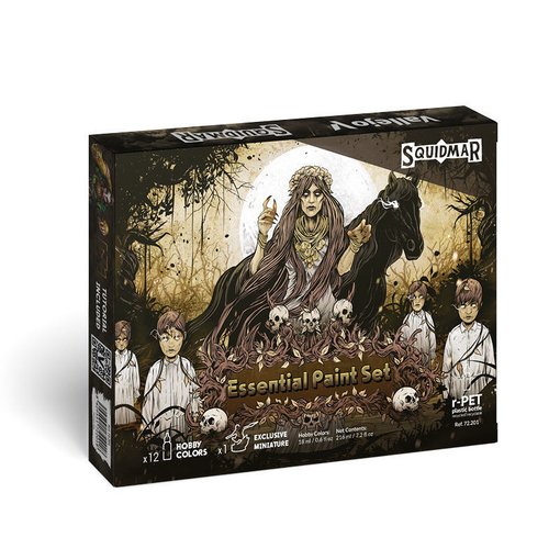 Imagen de Vallejo Pinturas Essential Paint Set Squidmar (12 x 18 ml)