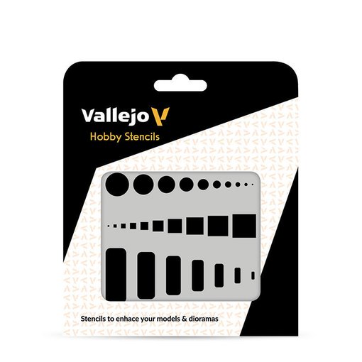 Imagen de Vallejo Stencils Tapas de Registro 125 x 125 mm