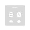 Imagen de Stencil Vallejo Engranajes ST-SF001 125x125 mm