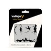Imagen de Vallejo Stencils Muro Agrietado 125 x 125 mm
