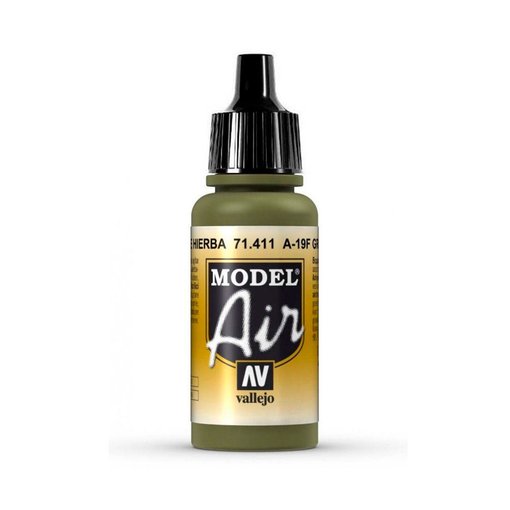 Imagen de Vallejo Pintura Model Air A-19F Verde Hierba 17 ml