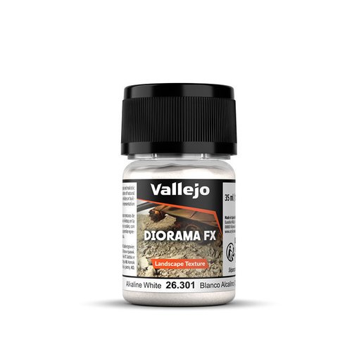 Imagen de Vallejo Diorama Effects Blanco Alcalino 0,5-1,0 mm 35 ml