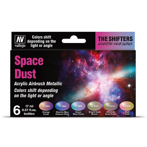 Imagen de Vallejo Pinturas The Shifters Set Space Dust (6 x 17 ml)