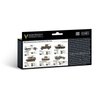 Imagen de Vallejo AFV Set WWII US Army Europe & North Africa 42-45 8un
