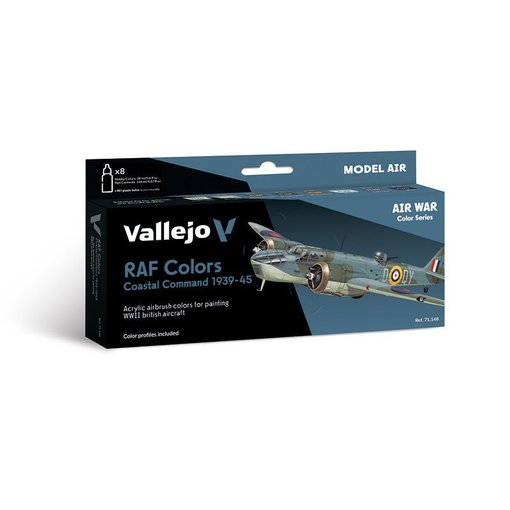 Imagen de Vallejo Air War Set RAF Coastal Command 39-45 (8x18ml)
