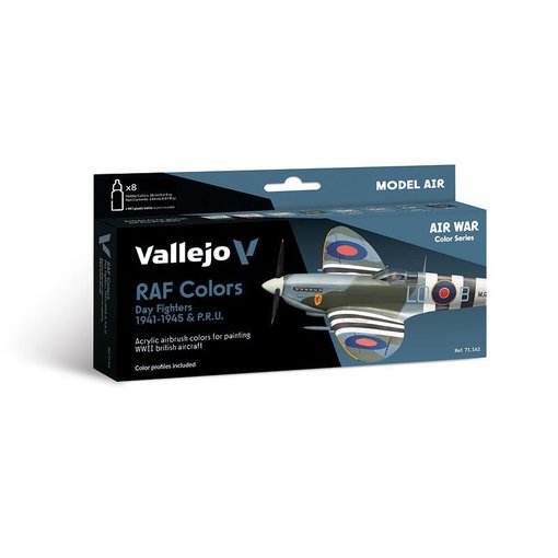 Imagen de Set Vallejo Model Air RAF Day Fighters 71.162 (8 x 18 ml)