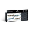 Imagen de Set Vallejo Model Air RAF Desert y MTO 71.163 (8 x 18 ml)